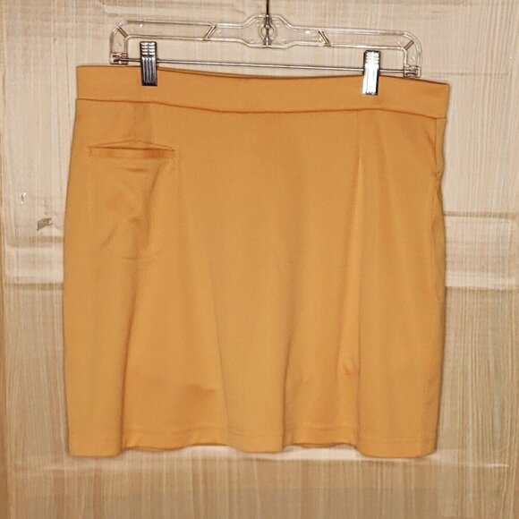 Tehama Womens Orange Athletic Skirt Medium - Picture 2 of 6
